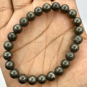 Pyrite Crystal Bracelet 8mm